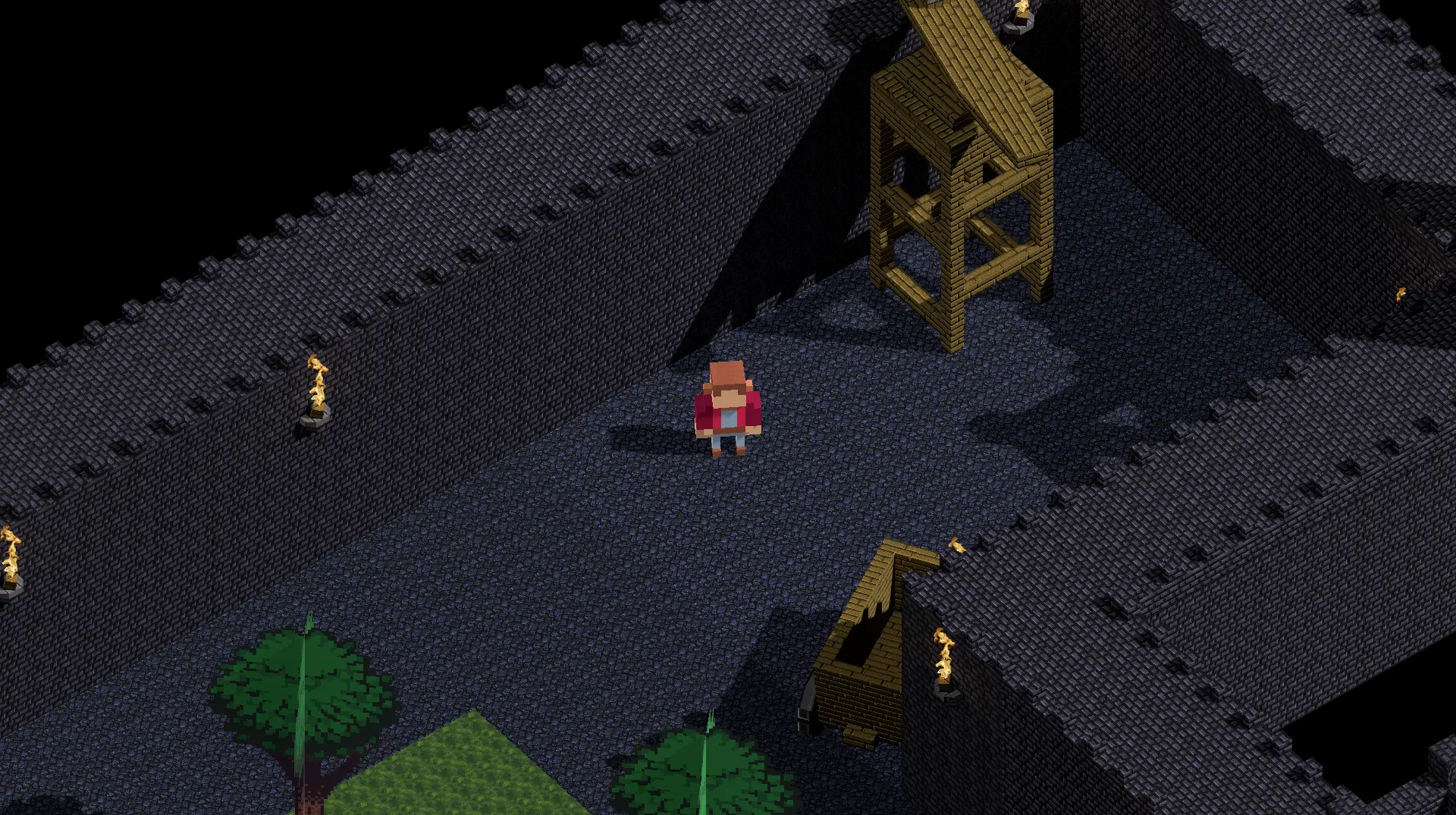 MMO courtyard alley